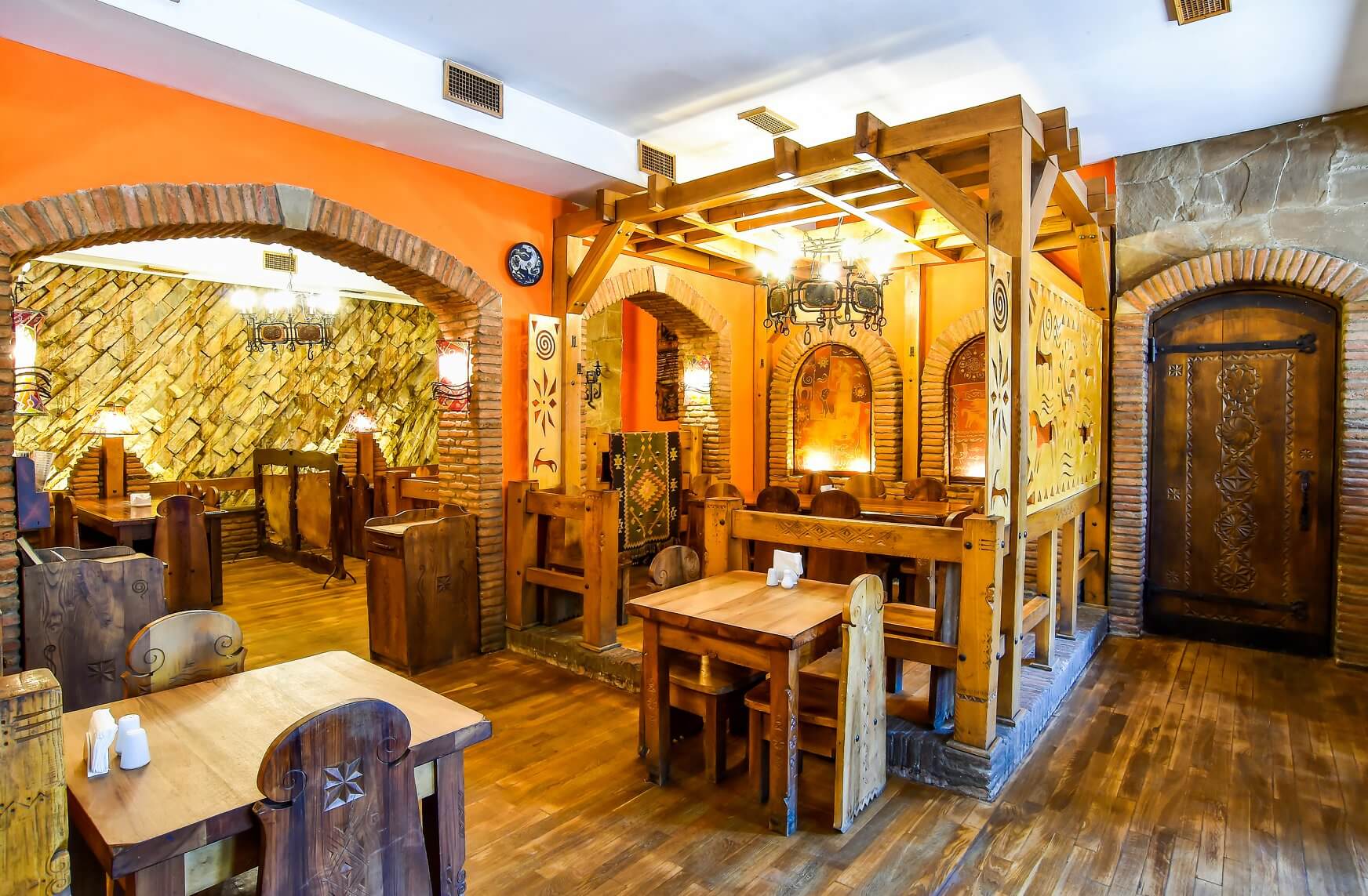 Restauracja Baraqa w Kutaisi.