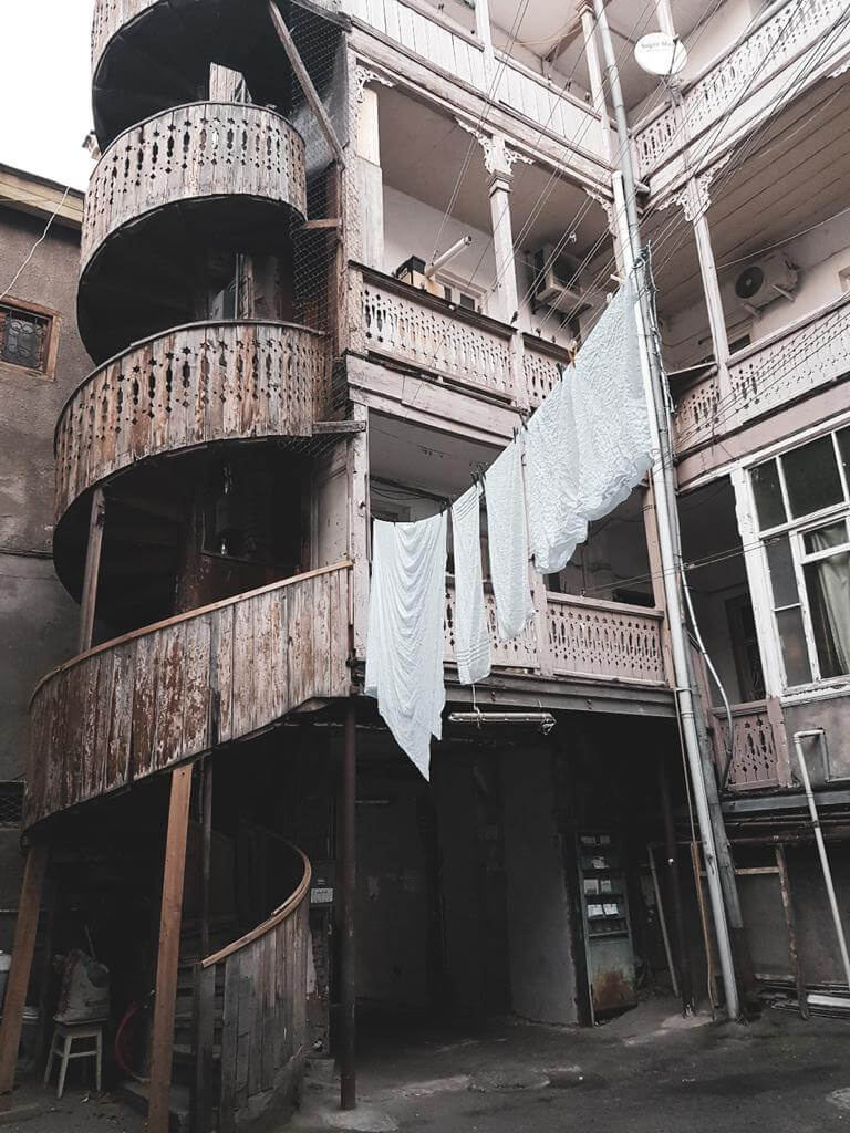 Podwórka Tbilisi.